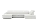 U-förmiges Eckschlafsofa mit Bettkasten SANCHO XL – auf weißem Hintergrund