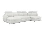 U-förmiges Eckschlafsofa mit Bettkasten SANCHO XL – als Bett geöffnet