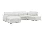 U-förmiges Eckschlafsofa mit Bettkasten SANCHO XL – Schrägansicht 2