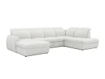 U-förmiges Eckschlafsofa mit Bettkasten SANCHO XL – Schrägansicht 3