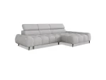 Relax-Ecksofa mit elektrischem Sitz SANTO S – Schrägansicht, auf weißem Hintergrund