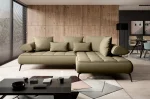 Ecksofa SELEDO L mit elektrischem Sitz – im Raum