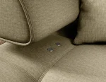 Eckschlafsofa mit elektrischem Sitz SELEDO MINI – Detail, im Raum
