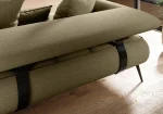 Eckschlafsofa mit elektrischem Sitz SELEDO MINI – Detail, im Raum