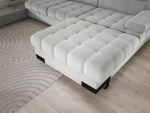 Ecksofa SELVA XL forma U – Detail, im Raum