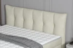 Boxspring-Doppelbett mit Bettkasten SOFIA – Detail, im Raum