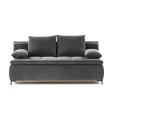 2-Sitzer-Schlafsofa mit Bettkasten SWEET – auf weißem Hintergrund