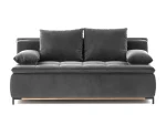 2-Sitzer-Schlafsofa mit Bettkasten SWEET – auf weißem Hintergrund