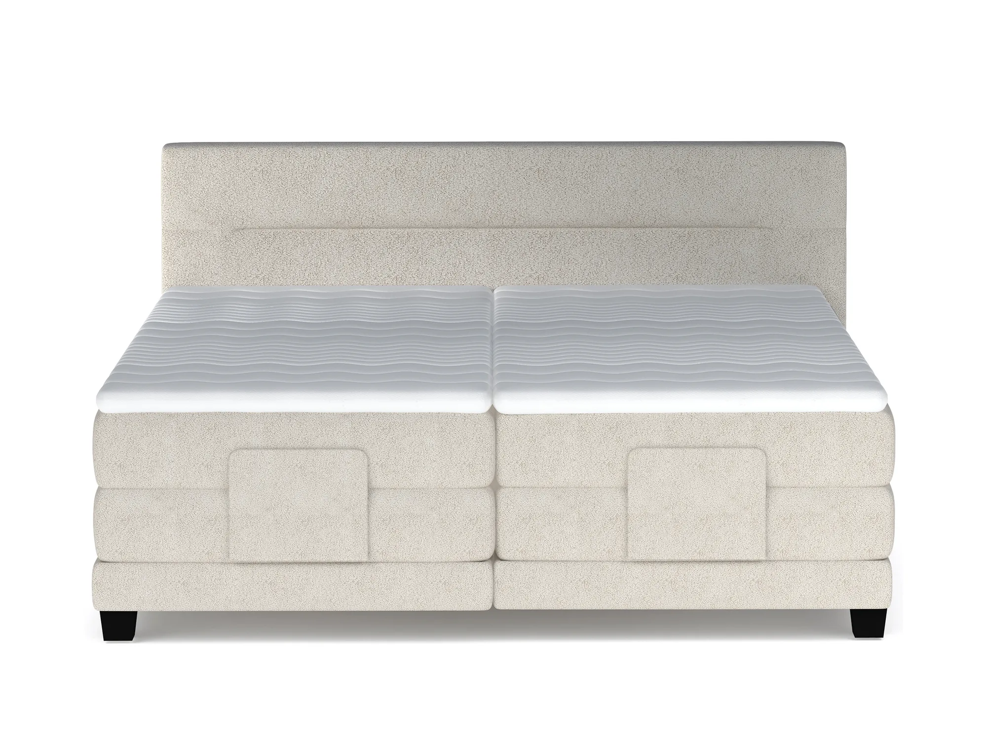 Letto boxspring TESSA – su sfondo bianco
