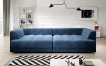 Divano lineare con funzione relax TIGA BIGSOFA – funzione aperta, ambientazione