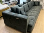 Sofa TIGA BIGSOFA grün Palladium 11 – Originalfoto des sofort verfügbaren Exemplars, Showroom Vikado Bozen (4)