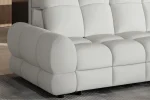 Eckschlafsofa mit elektrischem Sitz und Bettkasten TOLLO S – Detail, im Raum