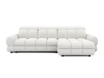 Eckschlafsofa mit elektrischem Sitz und Bettkasten TOLLO S – auf weißem Hintergrund