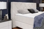 Boxspring-Doppelbett TREZZO – Detail, im Raum