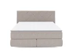 Boxspring-Doppelbett TREZZO – auf weißem Hintergrund