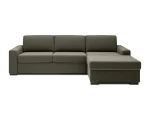 Eckschlafsofa mit Bettkasten VANILLA MINI CORNER 140 – auf weißem Hintergrund