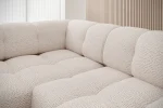 Relax-Ecksofa mit elektrischem Sitz Velpa L – Detail, im Raum