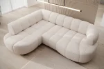 Relax-Ecksofa mit elektrischem Sitz Velpa L – Ansicht von oben, im Raum