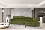 Divano letto angolare con contenitore VOSS L – ambientazione