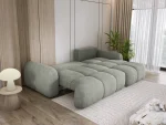 Divano letto angolare con contenitore WIND S – funzione aperta, ambientazione