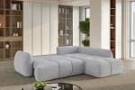 Eckschlafsofa mit Bettkasten WIND L – im Raum
