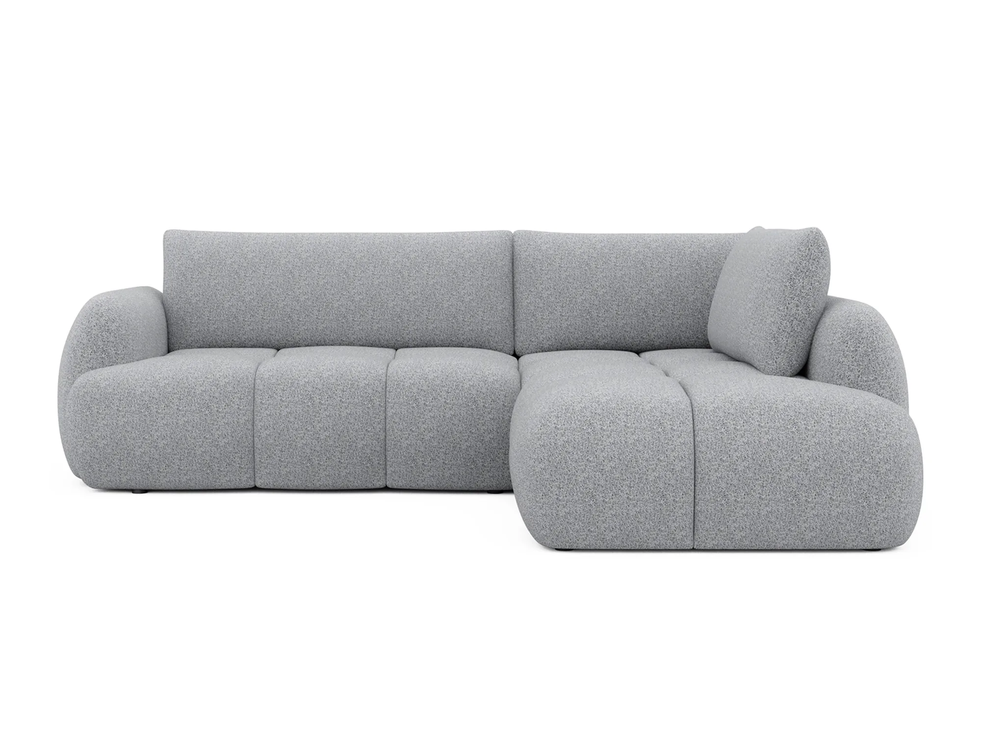 Eckschlafsofa mit Bettkasten WIND L – auf weißem Hintergrund